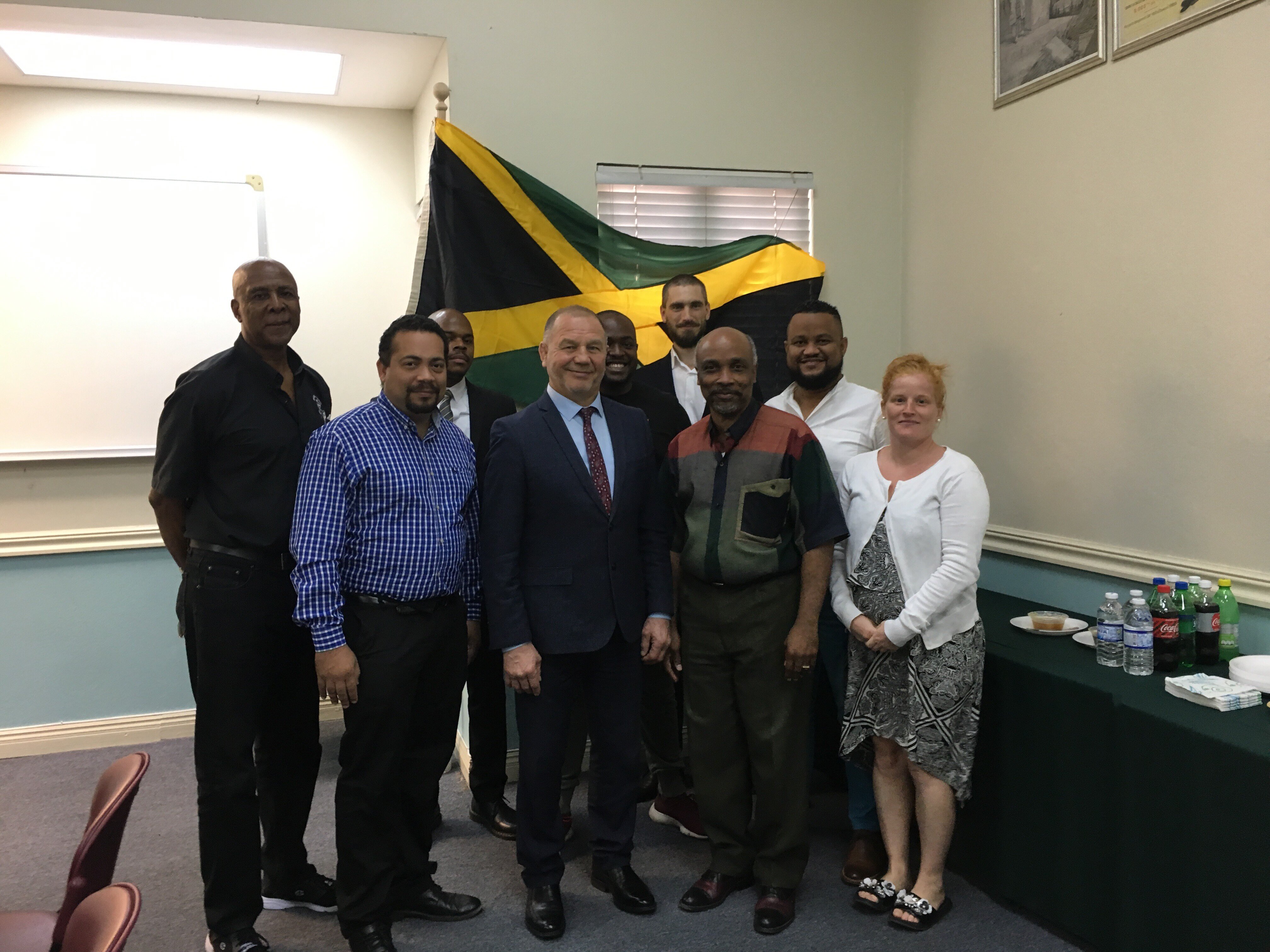 Visit of the International Belt Wrestling Association delegation to Jamaica